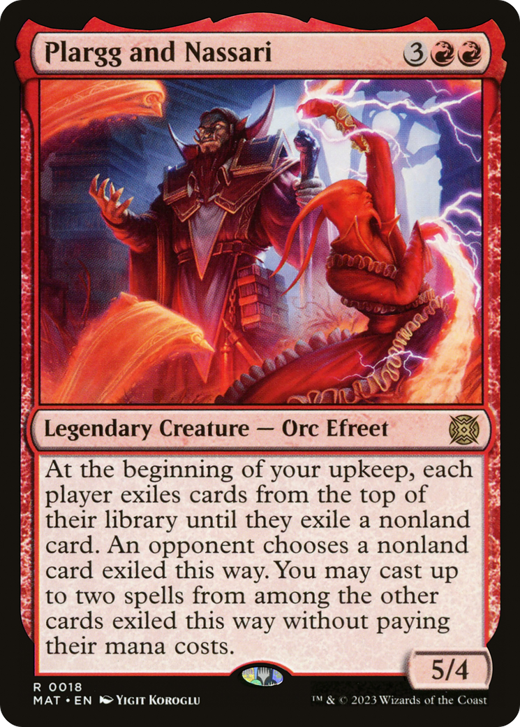 Plargg and Nassari [March of the Machine: The Aftermath] MTG Single Magic: The Gathering | Red Claw Gaming