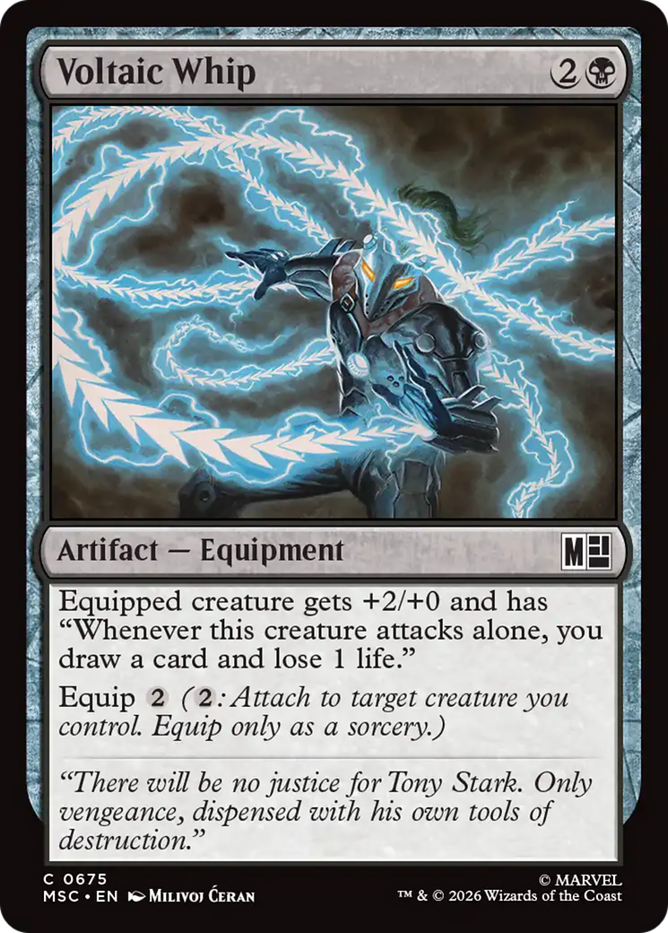 Voltaic Whip [Marvel Super Heroes Commander] | Red Claw Gaming