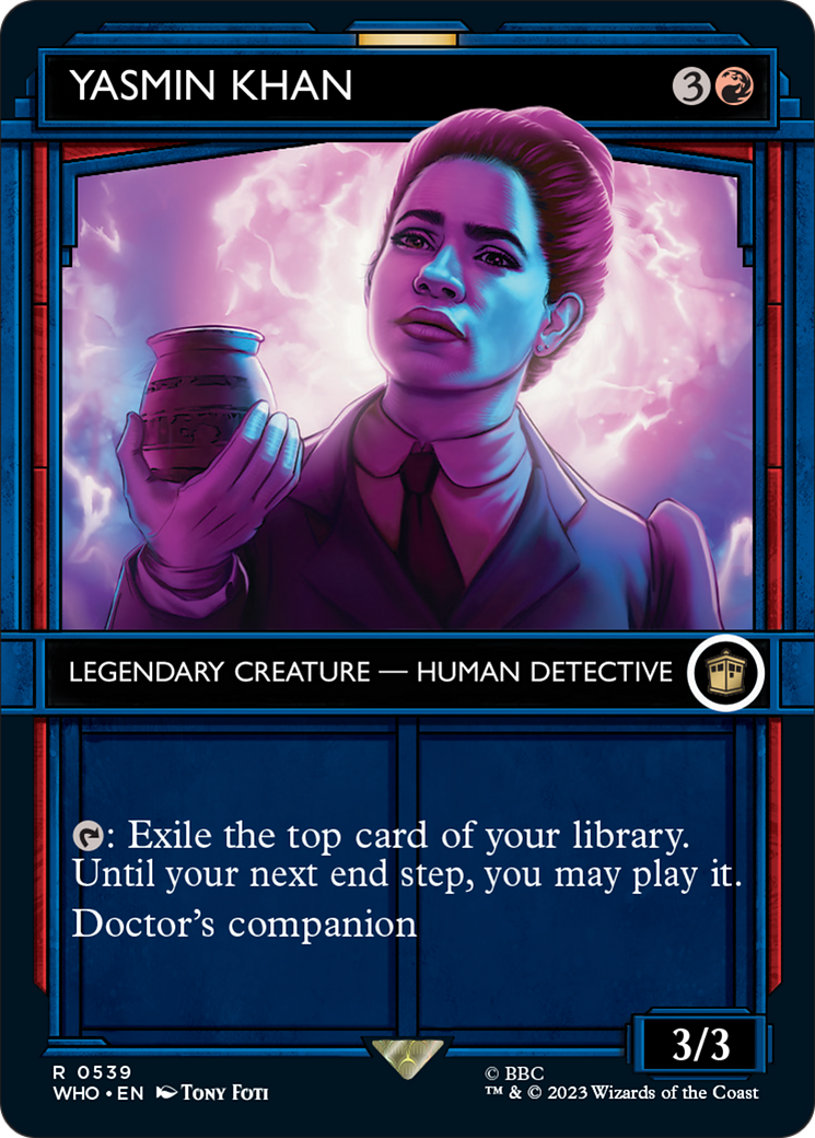 Yasmin Khan (Showcase) [Doctor Who] MTG Single Magic: The Gathering | Red Claw Gaming