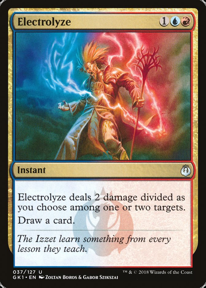 Electrolyze [Guilds of Ravnica Guild Kit] MTG Single Magic: The Gathering | Red Claw Gaming