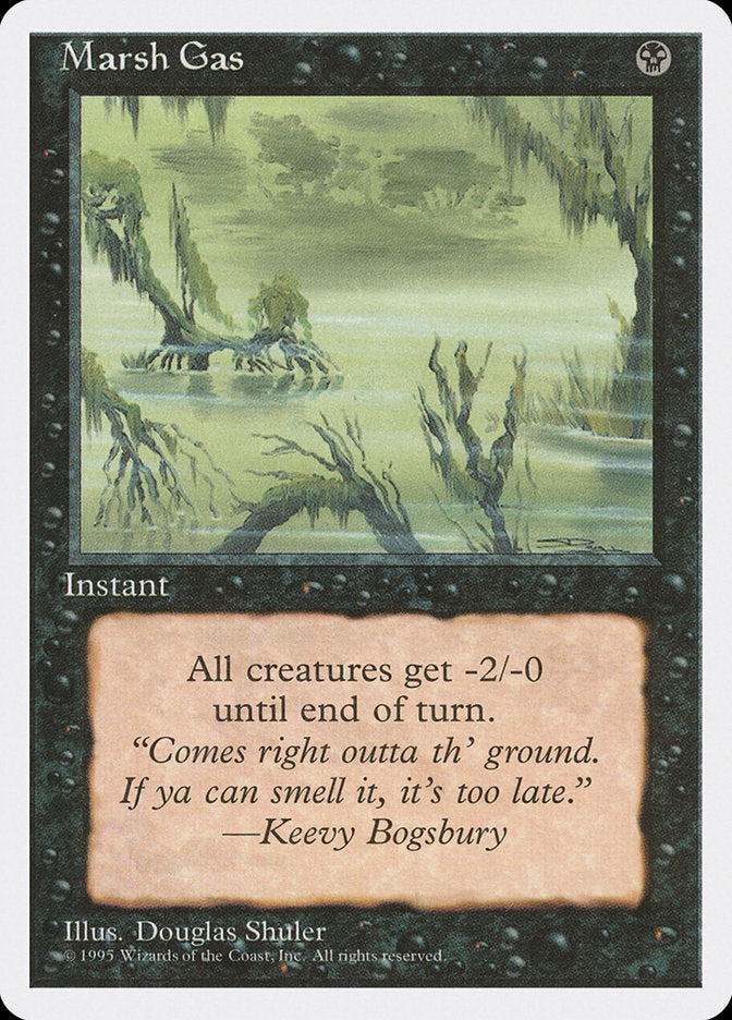 Marsh Gas [Fourth Edition] MTG Single Magic: The Gathering | Red Claw Gaming