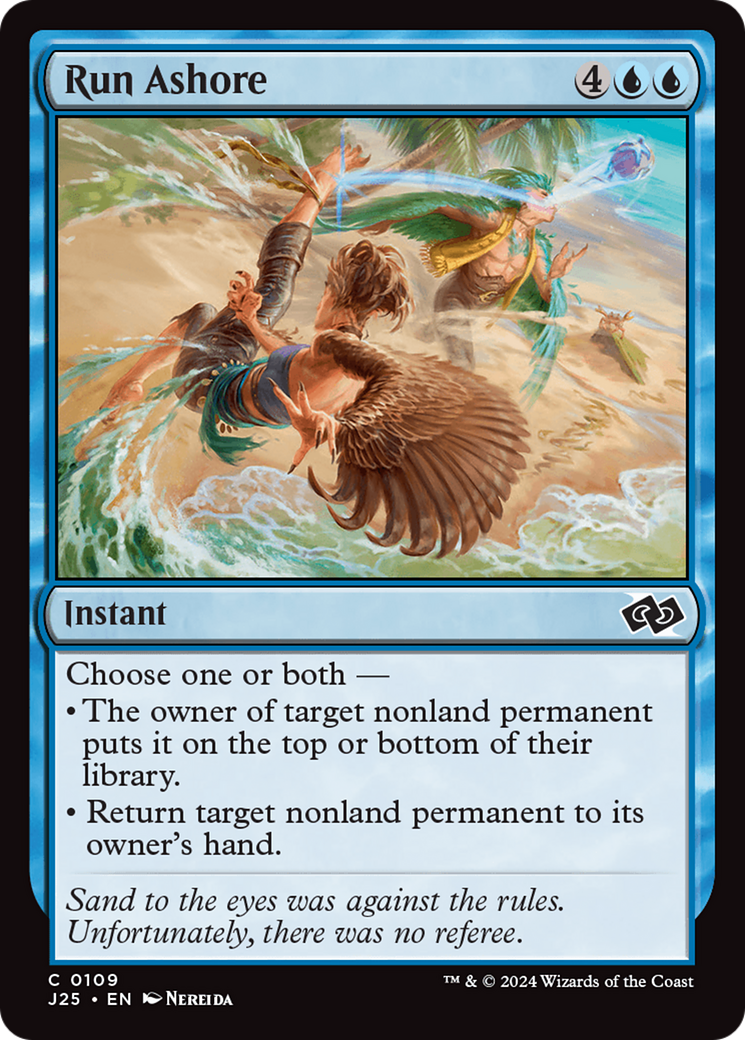 Run Ashore [Foundations Jumpstart] MTG Single Magic: The Gathering | Red Claw Gaming