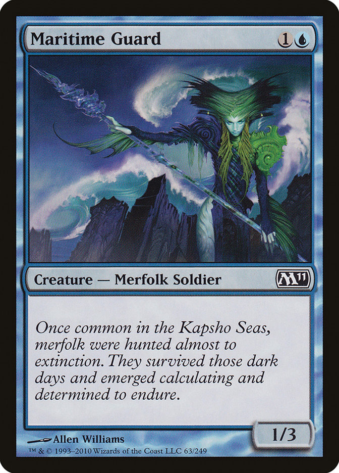 Maritime Guard [Magic 2011] MTG Single Magic: The Gathering | Red Claw Gaming