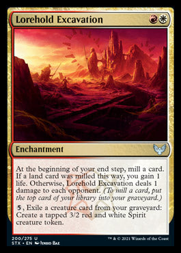 Lorehold Excavation [Strixhaven: School of Mages] MTG Single Magic: The Gathering | Red Claw Gaming