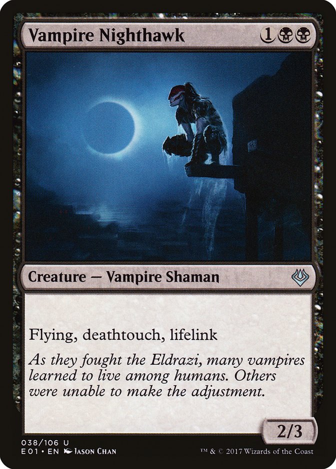 Vampire Nighthawk [Archenemy: Nicol Bolas] MTG Single Magic: The Gathering | Red Claw Gaming