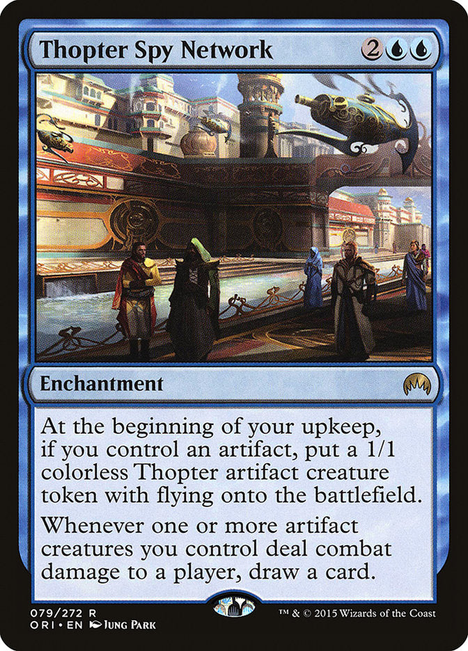 Thopter Spy Network [Magic Origins] MTG Single Magic: The Gathering | Red Claw Gaming