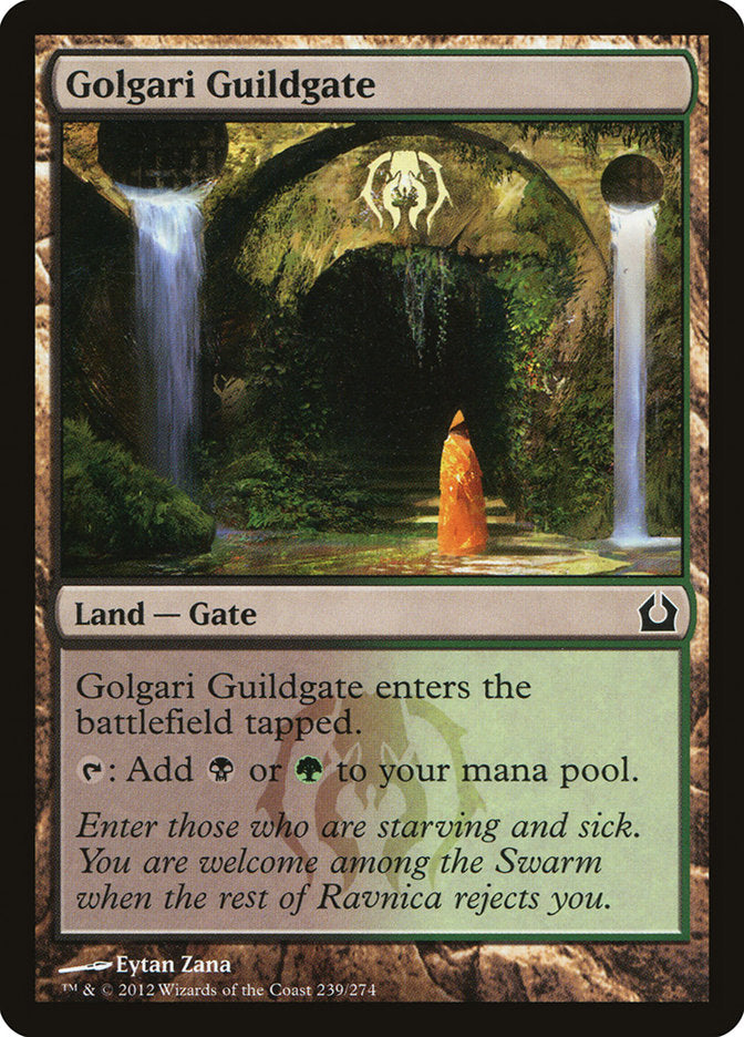 Golgari Guildgate [Return to Ravnica] MTG Single Magic: The Gathering | Red Claw Gaming
