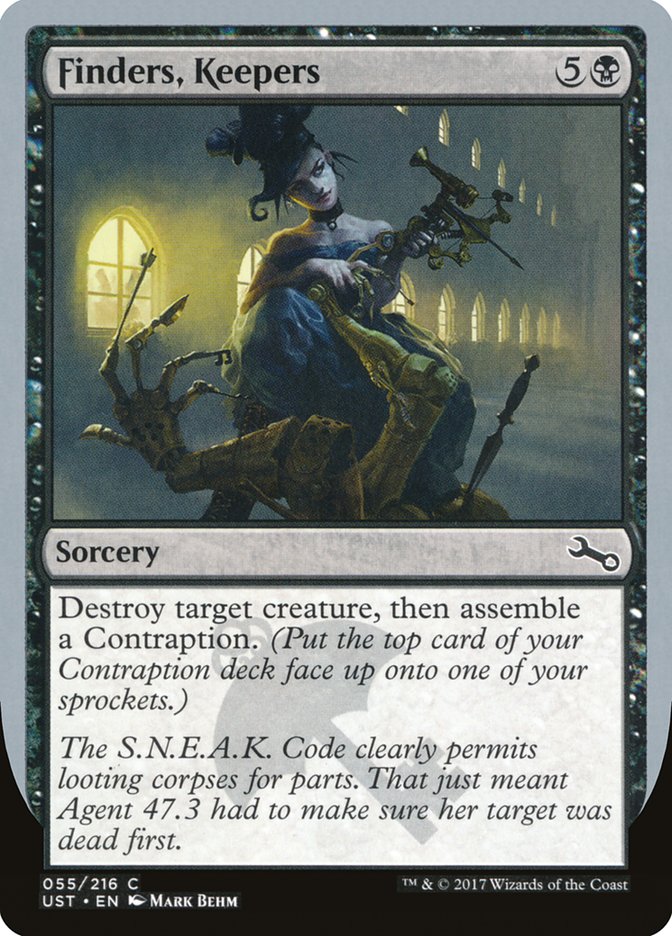 Finders, Keepers [Unstable] MTG Single Magic: The Gathering | Red Claw Gaming