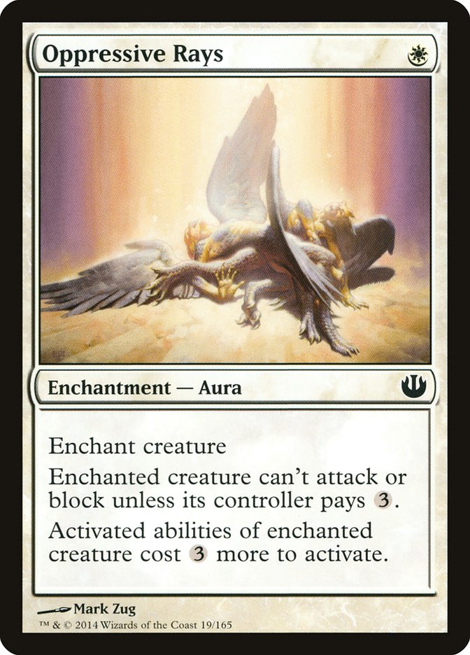 Oppressive Rays [Journey into Nyx] MTG Single Magic: The Gathering | Red Claw Gaming
