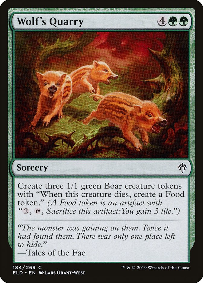 Wolf's Quarry [Throne of Eldraine] MTG Single Magic: The Gathering | Red Claw Gaming