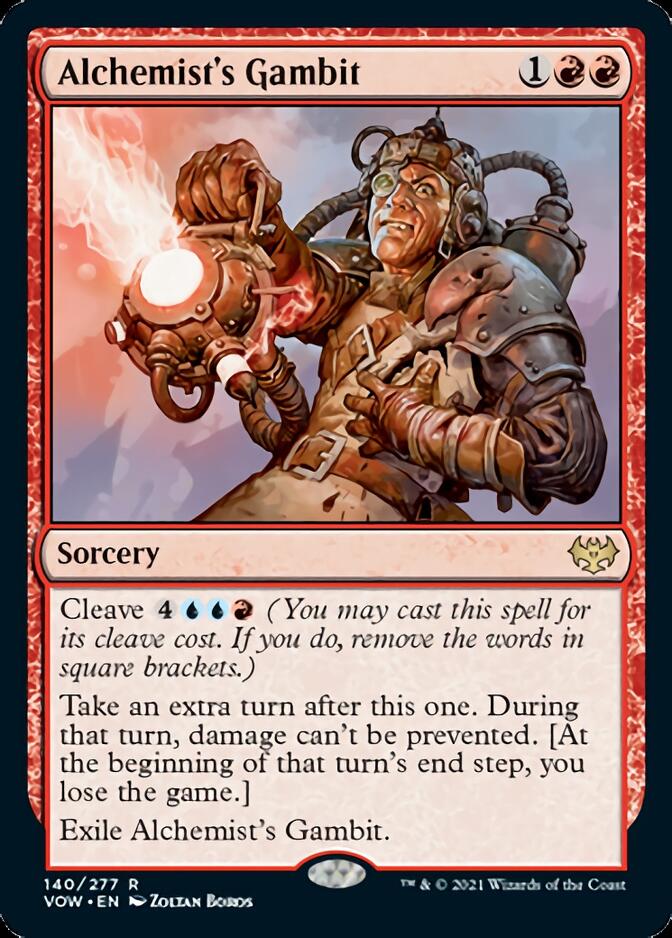 Alchemist's Gambit [Innistrad: Crimson Vow] MTG Single Magic: The Gathering | Red Claw Gaming