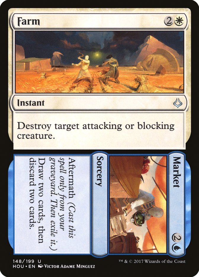 Farm // Market [Hour of Devastation] MTG Single Magic: The Gathering | Red Claw Gaming