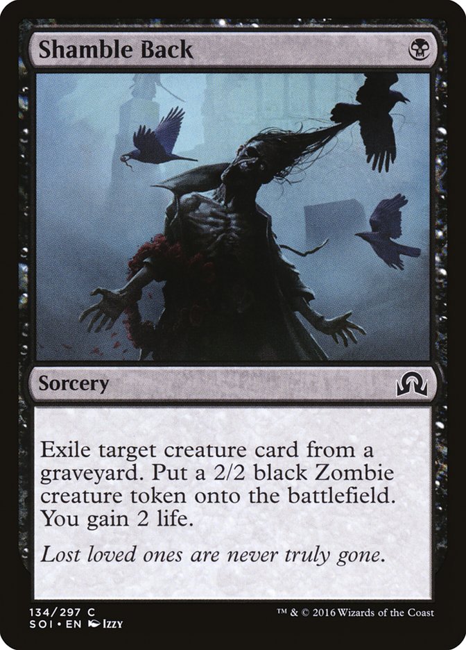 Shamble Back [Shadows over Innistrad] MTG Single Magic: The Gathering | Red Claw Gaming