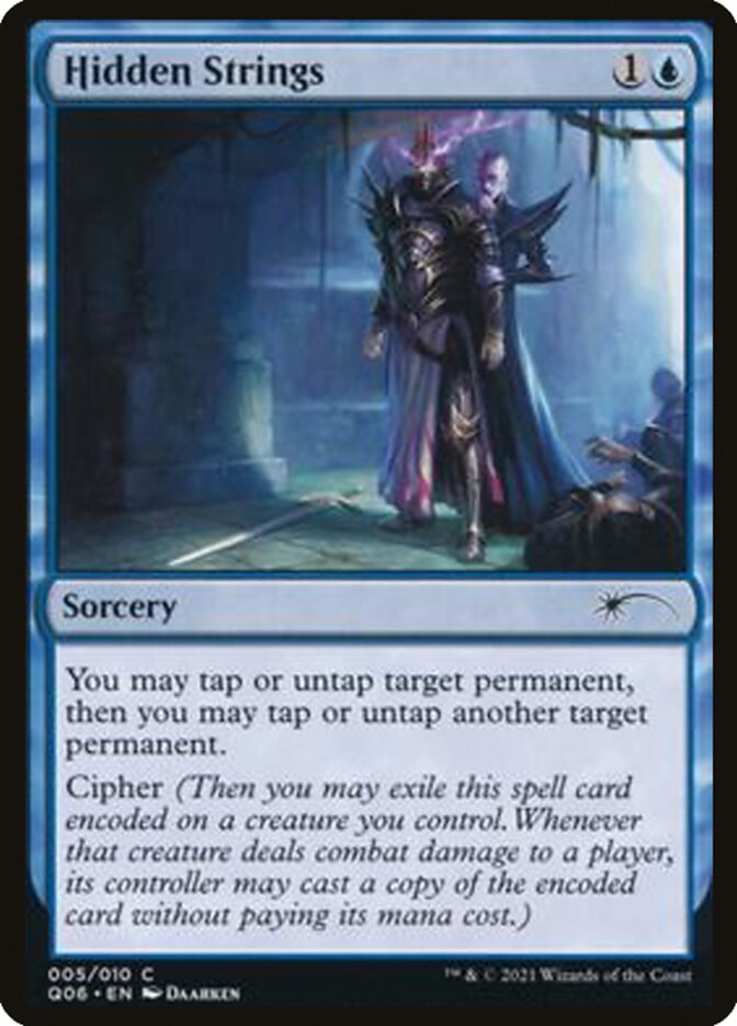 Hidden Strings [Pioneer Challenger Decks 2021] MTG Single Magic: The Gathering | Red Claw Gaming