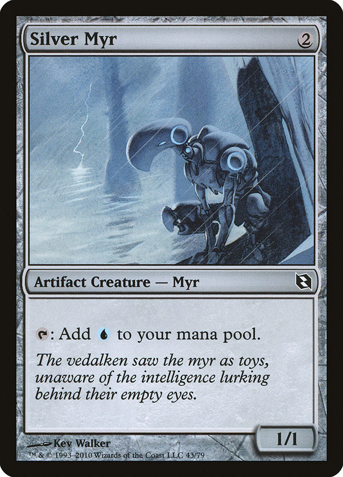 Silver Myr [Duel Decks: Elspeth vs. Tezzeret] MTG Single Magic: The Gathering | Red Claw Gaming