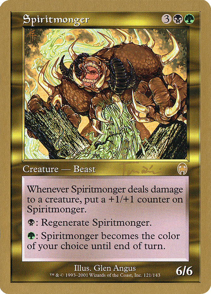 Spiritmonger (Jan Tomcani) [World Championship Decks 2001] MTG Single Magic: The Gathering | Red Claw Gaming