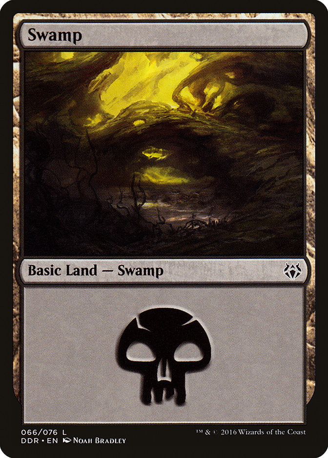 Swamp (66) [Duel Decks: Nissa vs. Ob Nixilis] MTG Single Magic: The Gathering | Red Claw Gaming
