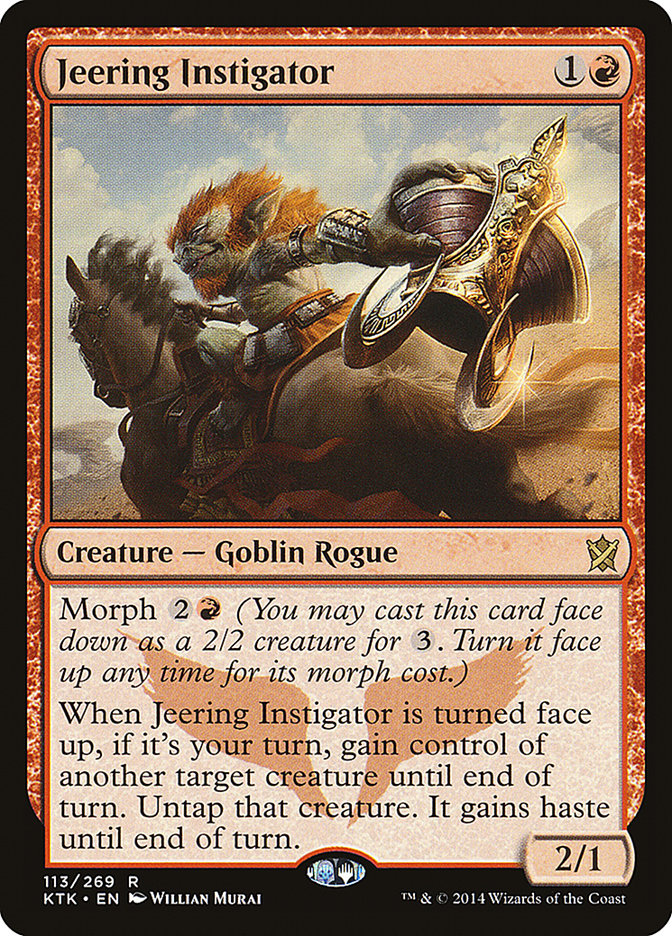 Jeering Instigator [Khans of Tarkir] MTG Single Magic: The Gathering | Red Claw Gaming