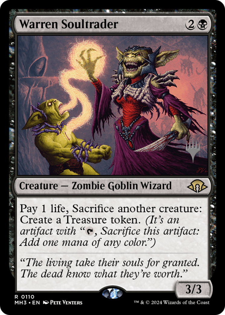 Warren Soultrader (Promo Pack) [Modern Horizons 3 Promos] MTG Single Magic: The Gathering | Red Claw Gaming
