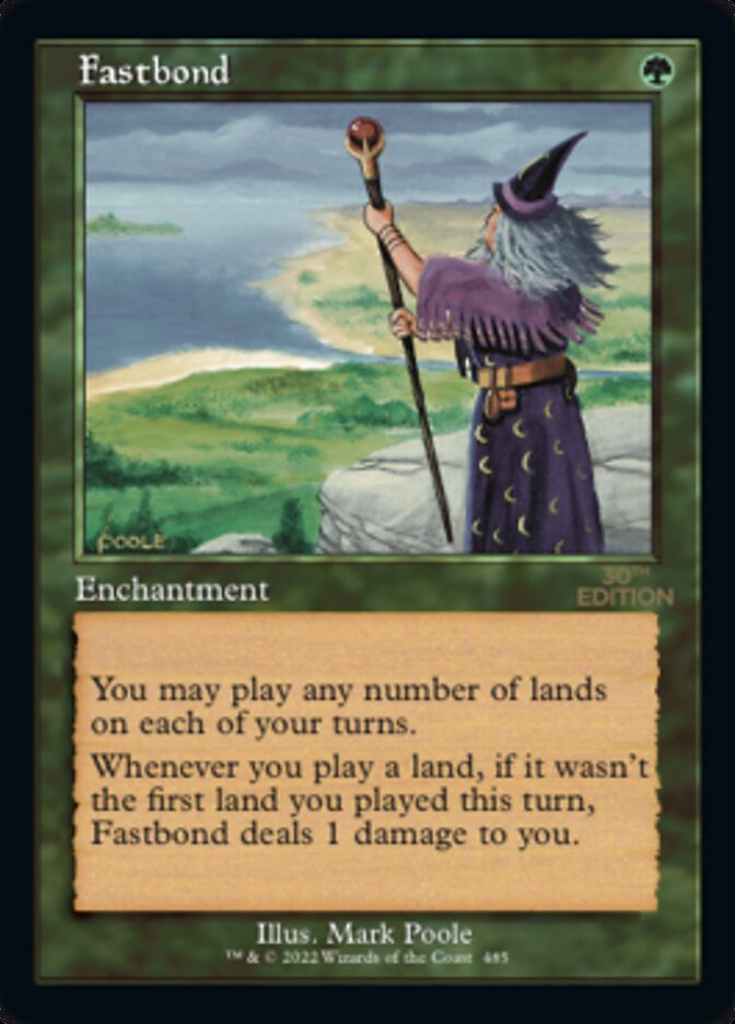 Fastbond (Retro) [30th Anniversary Edition] MTG Single Magic: The Gathering | Red Claw Gaming