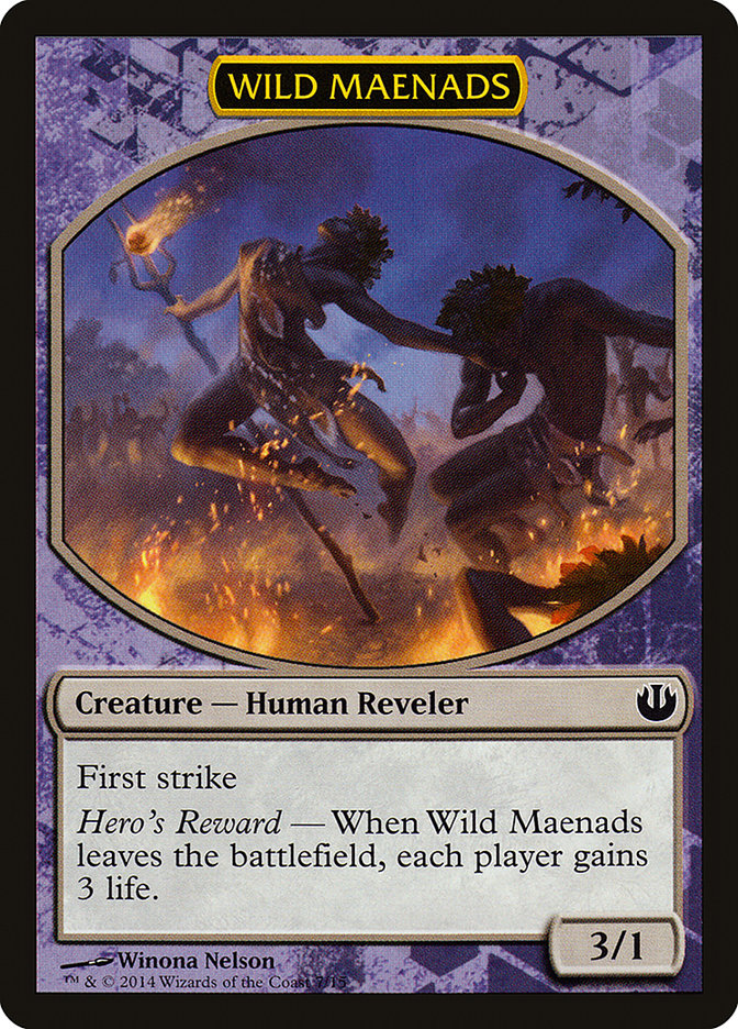 Wild Maenads [Journey into Nyx Defeat a God] MTG Single Magic: The Gathering | Red Claw Gaming