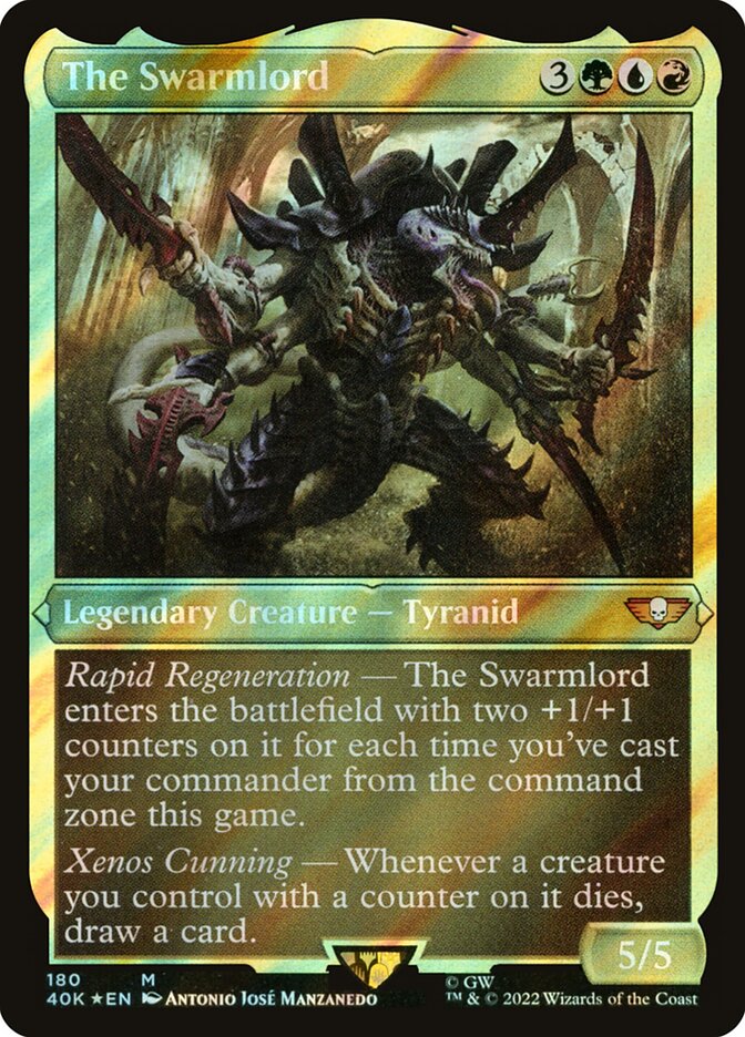 The Swarmlord (Display Commander) [Warhammer 40,000] MTG Single Magic: The Gathering | Red Claw Gaming