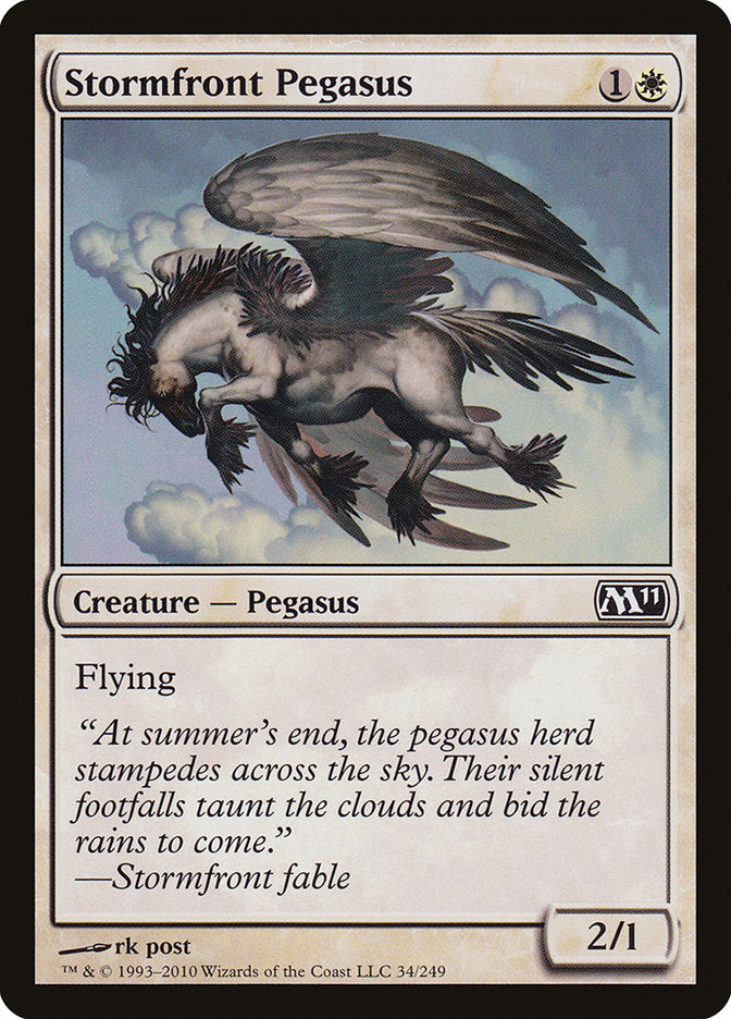 Stormfront Pegasus [Magic 2011] MTG Single Magic: The Gathering | Red Claw Gaming