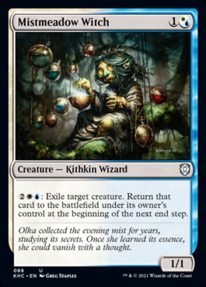 Mistmeadow Witch [Kaldheim Commander] MTG Single Magic: The Gathering | Red Claw Gaming