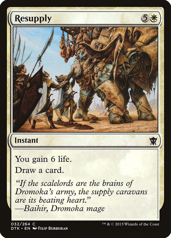 Resupply [Dragons of Tarkir] MTG Single Magic: The Gathering | Red Claw Gaming