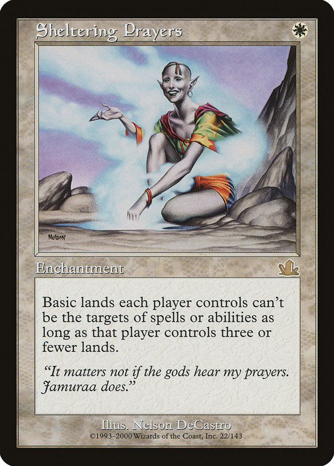 Sheltering Prayers [Prophecy] MTG Single Magic: The Gathering | Red Claw Gaming