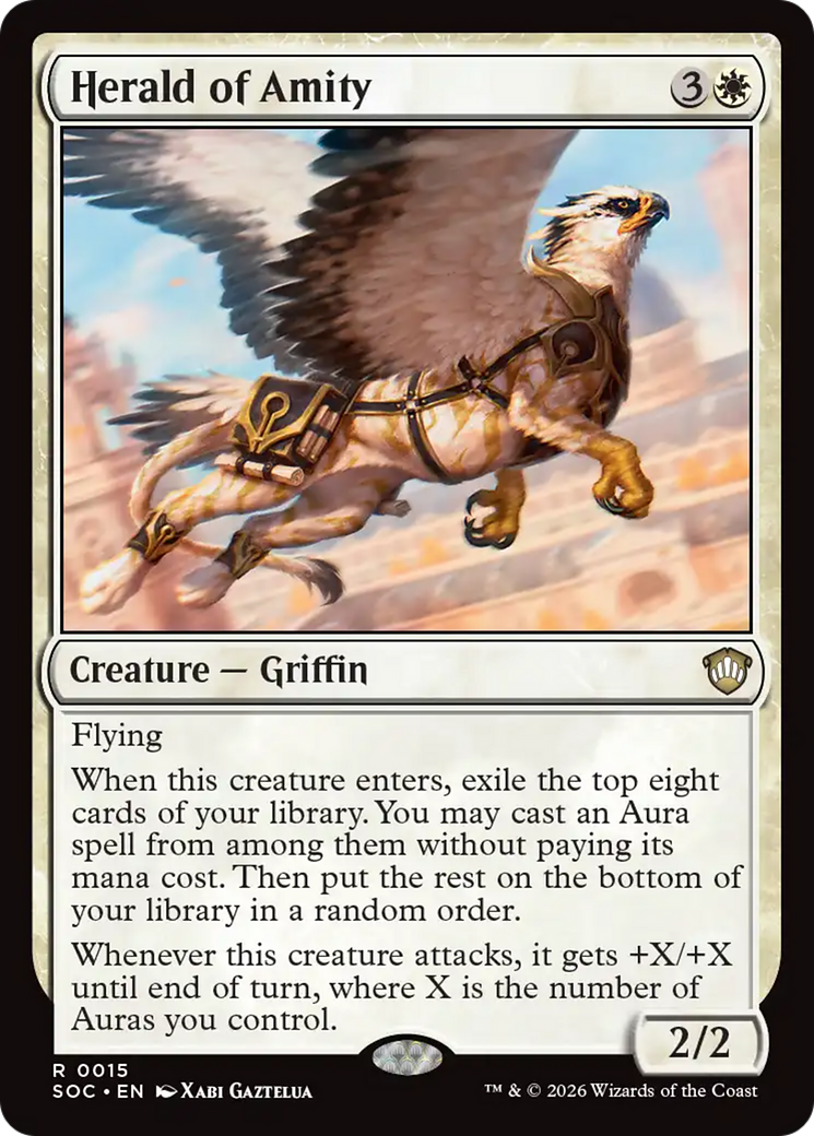 Herald of Amity [Secrets of Strixhaven Commander] MTG Single Magic: The Gathering | Red Claw Gaming