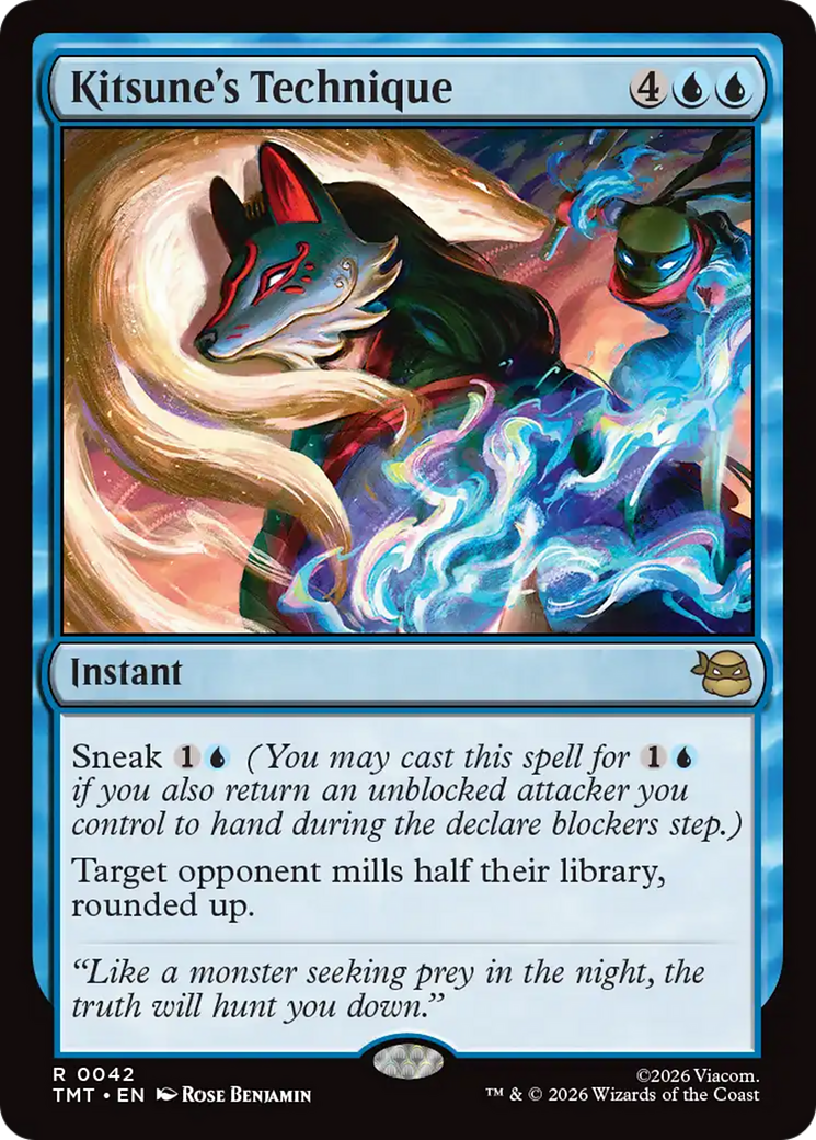 Kitsune's Technique [Teenage Mutant Ninja Turtles] MTG Single Magic: The Gathering | Red Claw Gaming