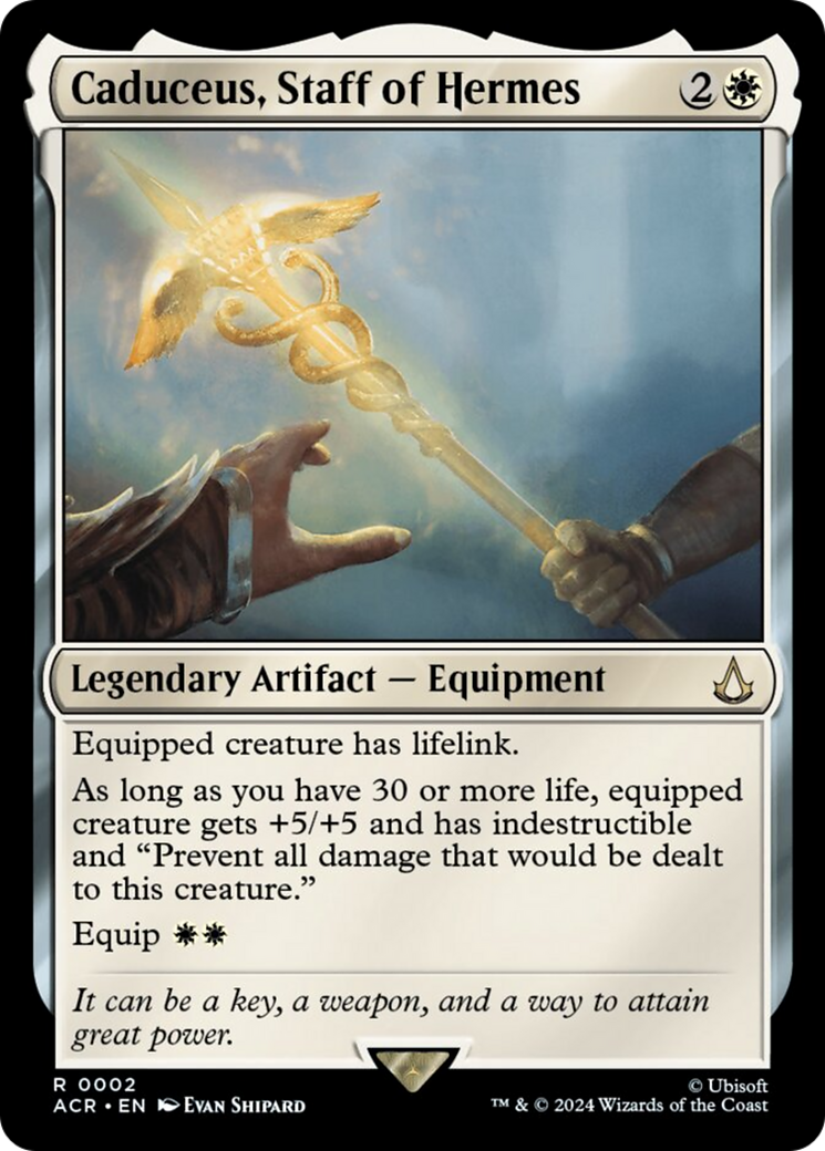 Caduceus, Staff of Hermes [Assassin's Creed] MTG Single Magic: The Gathering | Red Claw Gaming