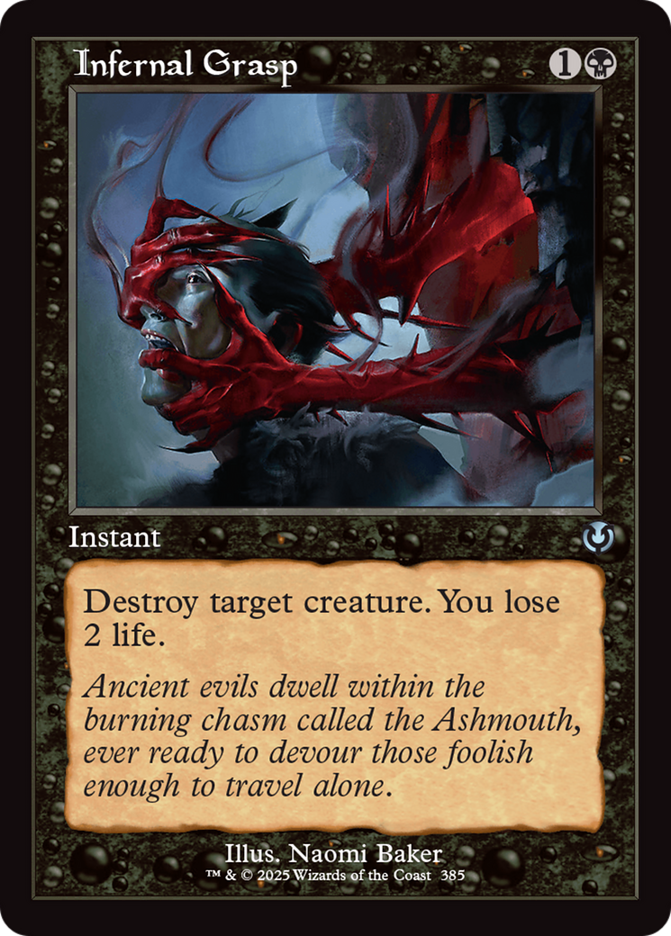 Infernal Grasp (Retro Frame) [Innistrad Remastered] MTG Single Magic: The Gathering | Red Claw Gaming