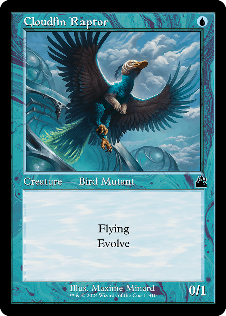 Cloudfin Raptor (Retro Frame) [Ravnica Remastered] MTG Single Magic: The Gathering | Red Claw Gaming