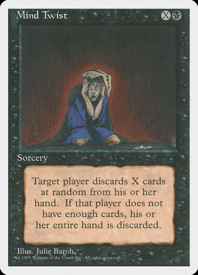 Mind Twist [Fourth Edition] MTG Single Magic: The Gathering | Red Claw Gaming