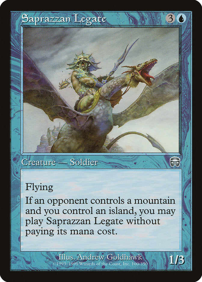 Saprazzan Legate [Mercadian Masques] MTG Single Magic: The Gathering | Red Claw Gaming