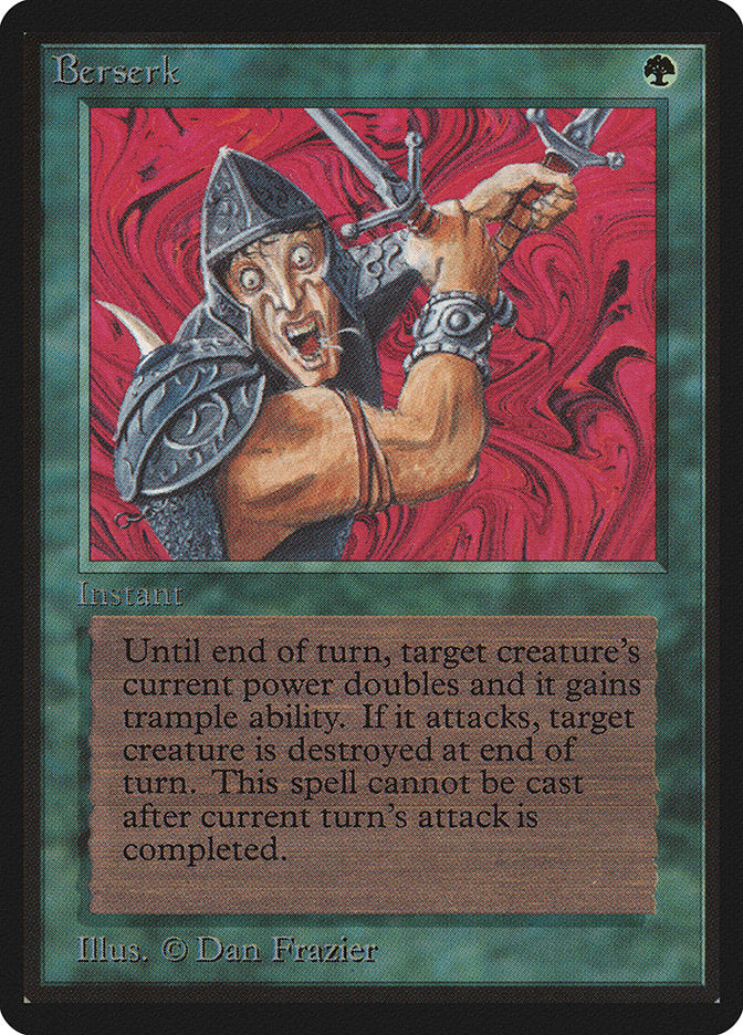 Berserk [Beta Edition] MTG Single Magic: The Gathering | Red Claw Gaming