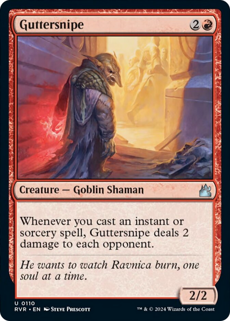 Guttersnipe [Ravnica Remastered] MTG Single Magic: The Gathering | Red Claw Gaming