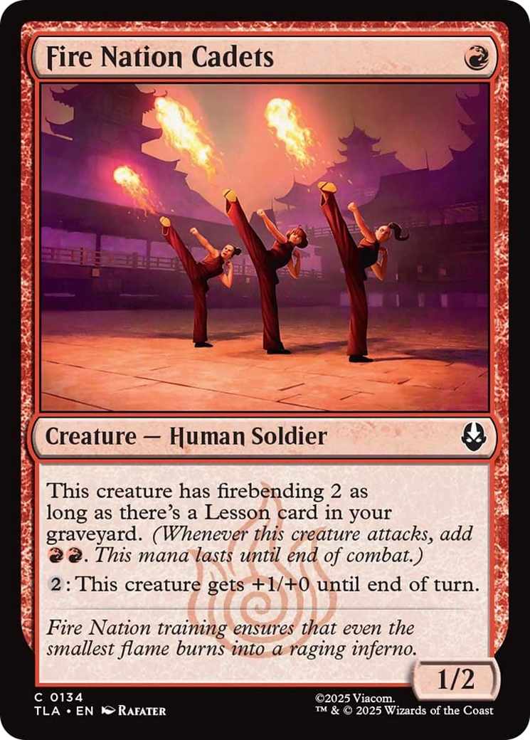 Fire Nation Cadets [Avatar: The Last Airbender] MTG Single Magic: The Gathering | Red Claw Gaming