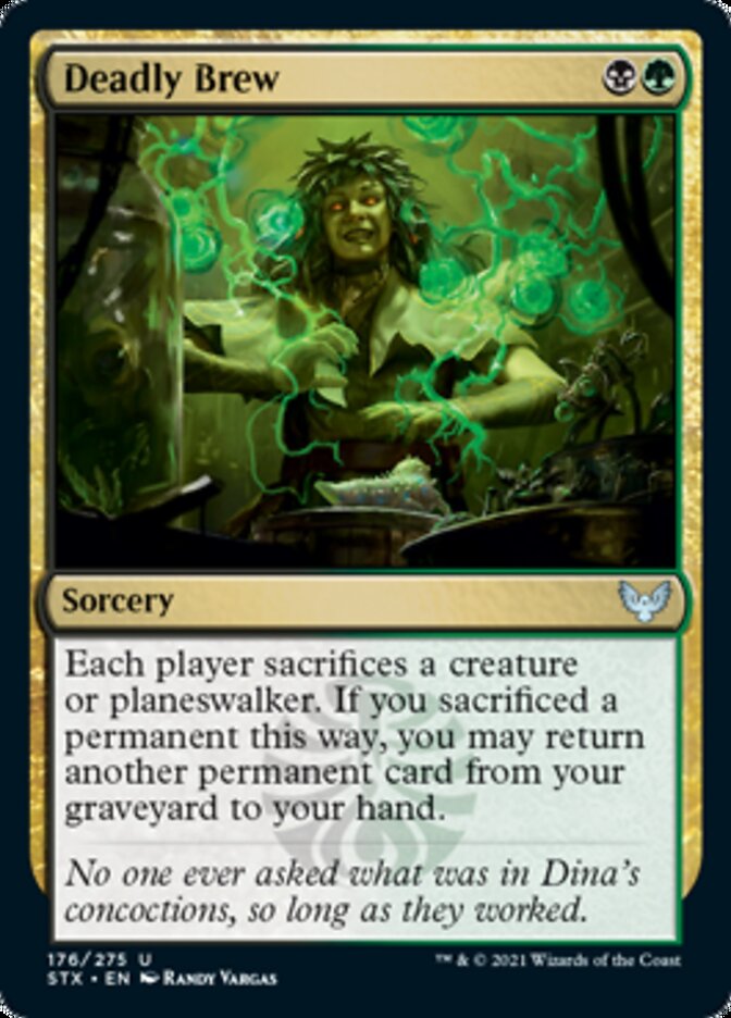 Deadly Brew [Strixhaven: School of Mages] MTG Single Magic: The Gathering | Red Claw Gaming