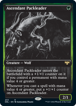 Ascendant Packleader [Innistrad: Double Feature] MTG Single Magic: The Gathering | Red Claw Gaming