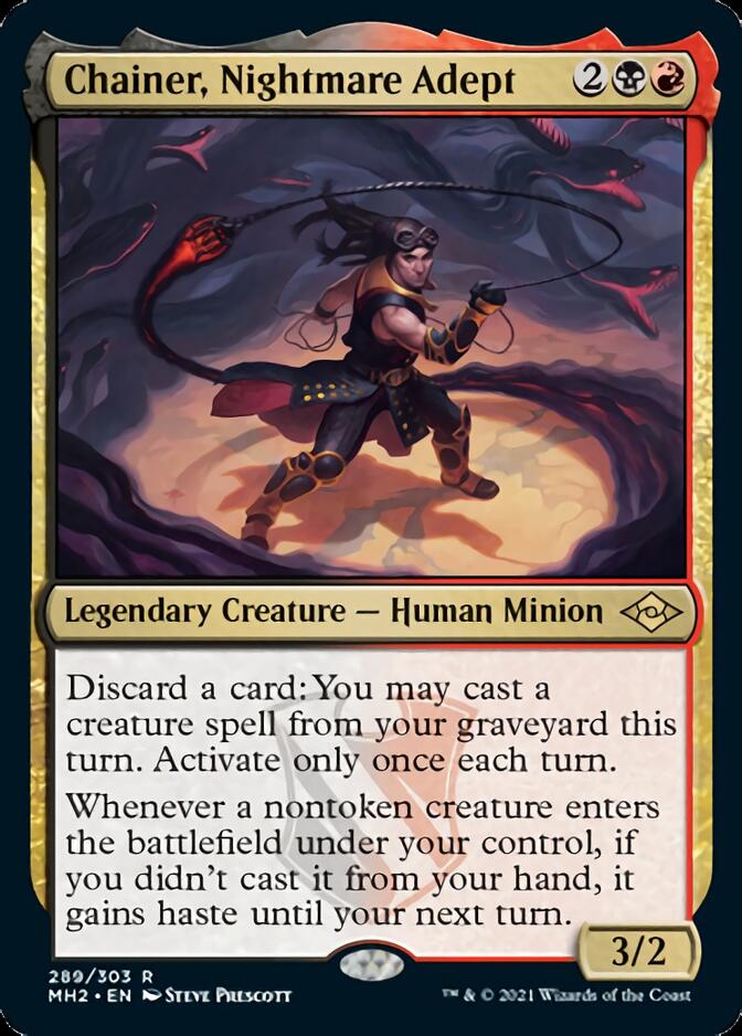 Chainer, Nightmare Adept [Modern Horizons 2] MTG Single Magic: The Gathering | Red Claw Gaming