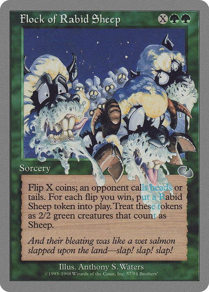 Flock of Rabid Sheep [Unglued] MTG Single Magic: The Gathering | Red Claw Gaming