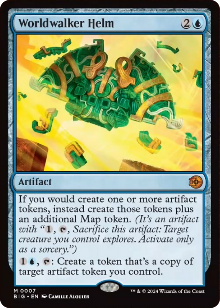 Worldwalker Helm [Outlaws of Thunder Junction: The Big Score] MTG Single Magic: The Gathering    | Red Claw Gaming