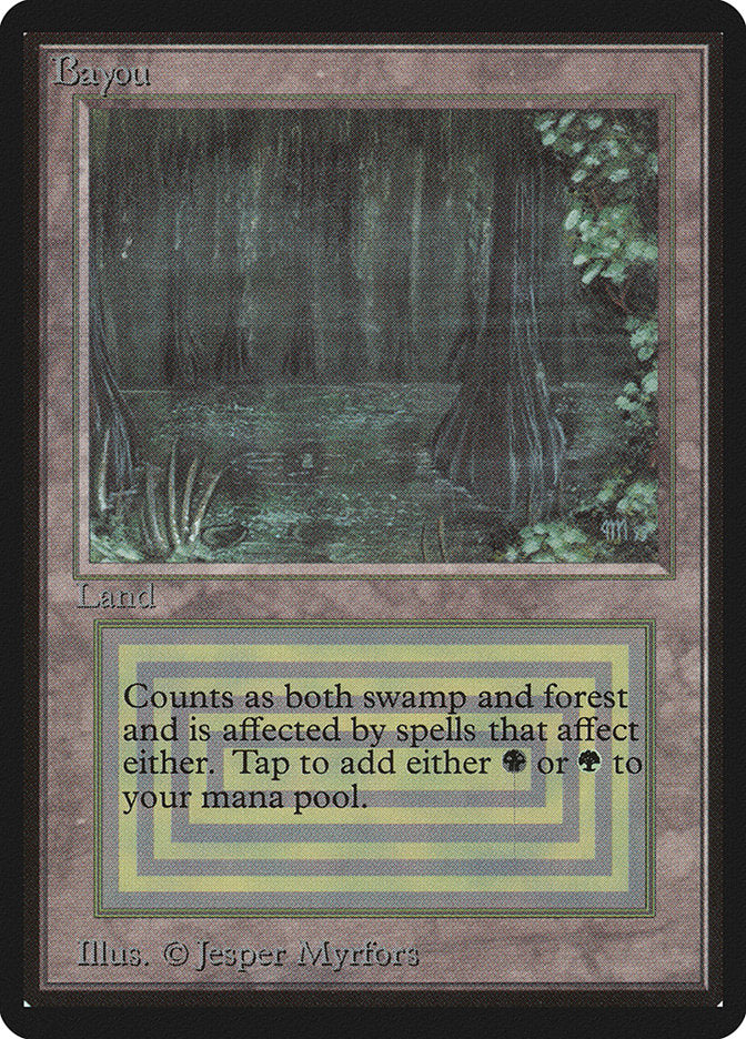 Bayou [Beta Edition] MTG Single Magic: The Gathering | Red Claw Gaming