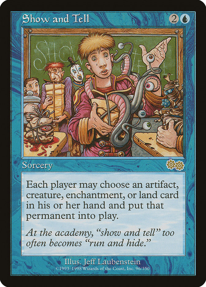 Show and Tell [Urza's Saga] MTG Single Magic: The Gathering | Red Claw Gaming