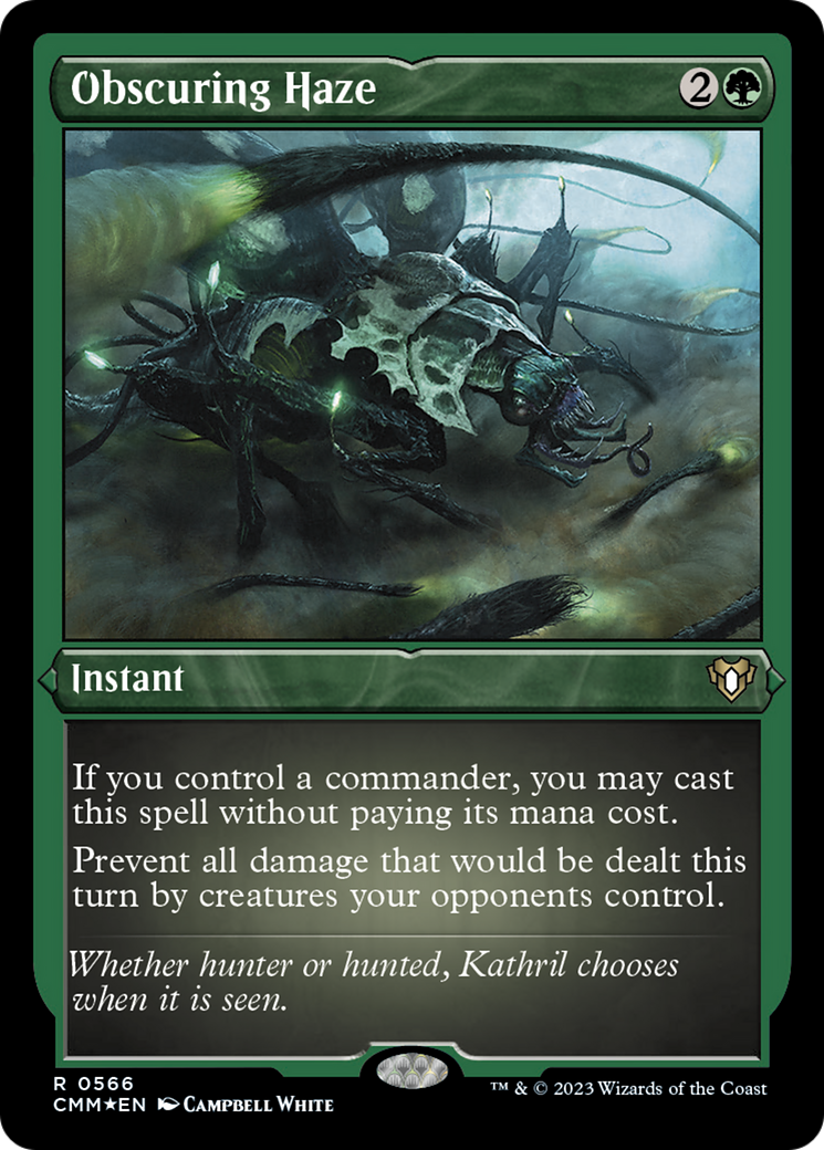 Obscuring Haze (Foil Etched) [Commander Masters] MTG Single Magic: The Gathering | Red Claw Gaming