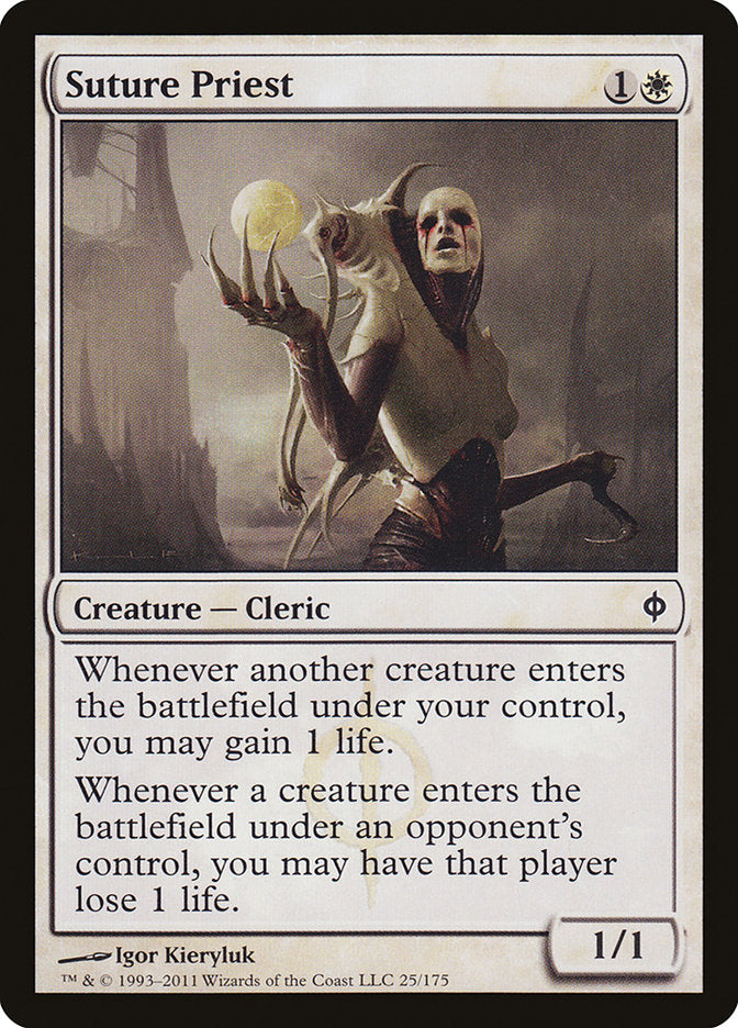 Suture Priest [New Phyrexia] MTG Single Magic: The Gathering | Red Claw Gaming