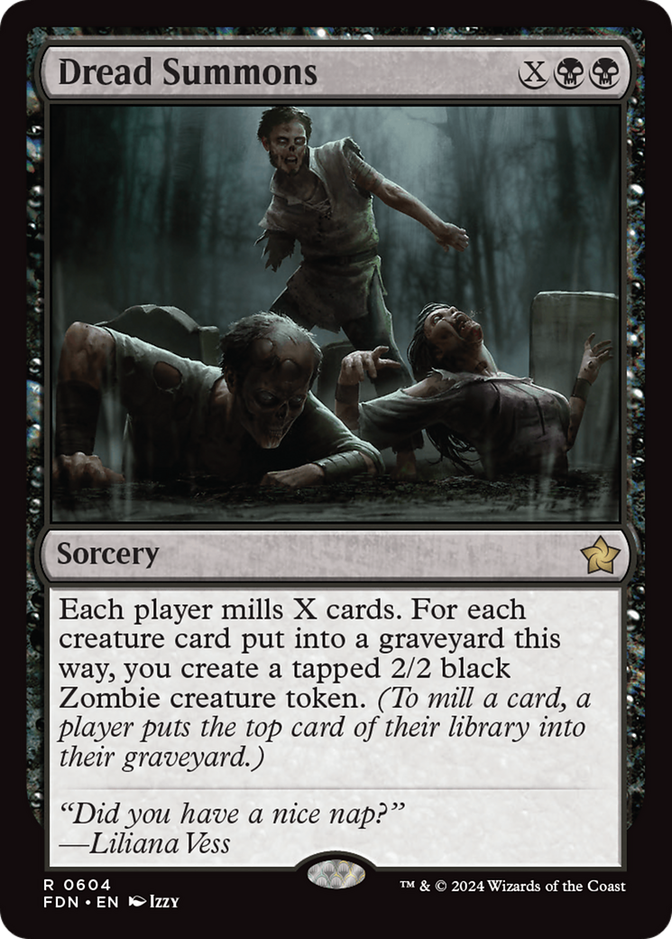 Dread Summons [Foundations] MTG Single Magic: The Gathering | Red Claw Gaming